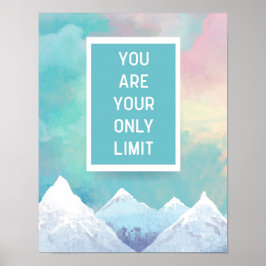 Póster Sua Única Cota Limite