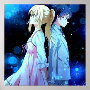 Poster Sua vida em abril