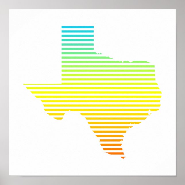 Póster suavização do frio do texas (Frente)