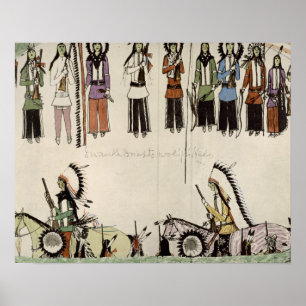 Poster "Suavizar a dança do lugar" (tinta no papel)