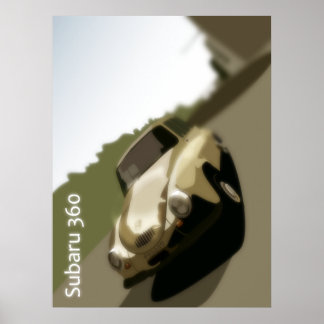 Póster Subaru 360