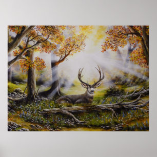 Póster Subida da manhã