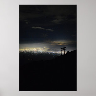 Poster Subida de Monte Fuji