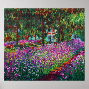 Póster Subidas no Jardim de Monet