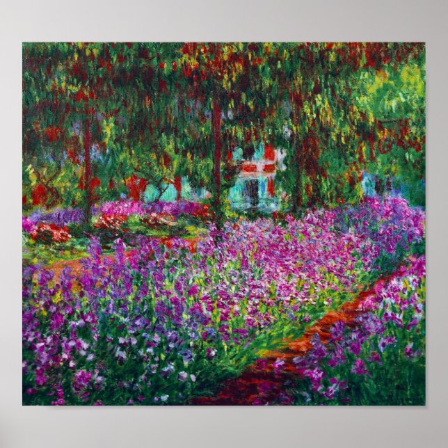 Póster Subidas no Jardim de Monet (Frente)
