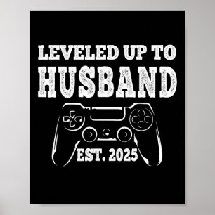 Poster Subiu Para Marido Recém-Casado Noivo 2025 Casado