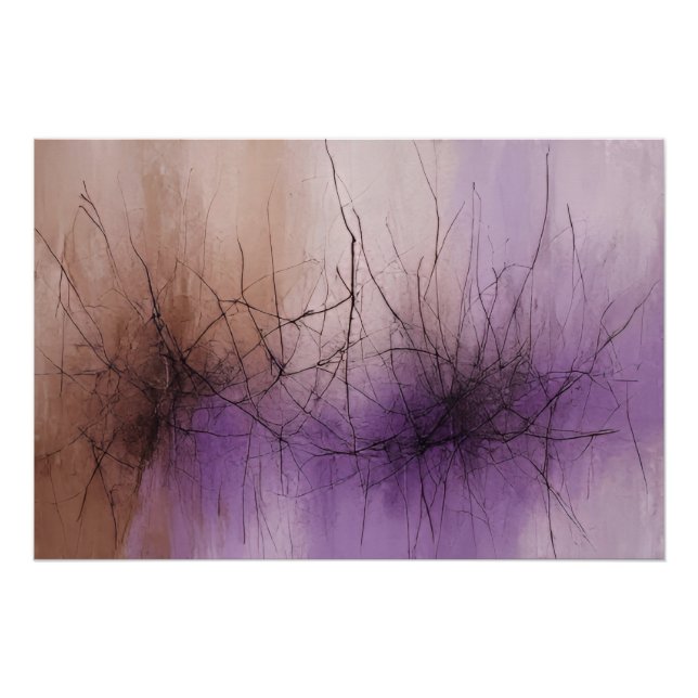 Póster Sublime redes à dança das linhas (Frente)