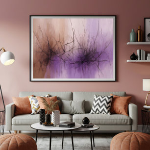 Poster Sublime redes à dança das linhas