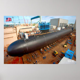 POSTER SUBMARINA DE ATAQUE RÁPIDO - SSN-783