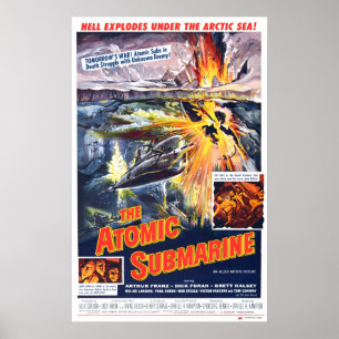 Póster Submarino atômico