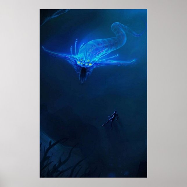 Poster Subnautica Leviathan (Frente)