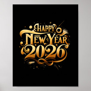 Poster Subscreve O Prêmio De Feliz ano novo De 2026
