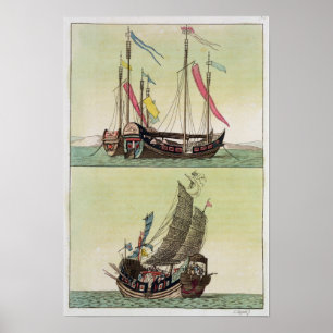 Poster Sucata chinesa, ilustração