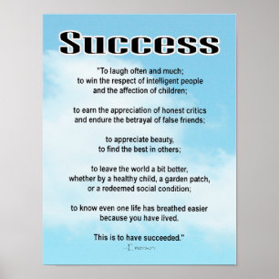 Póster Sucesso