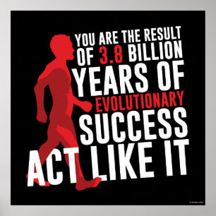 Póster Sucesso evolucionário