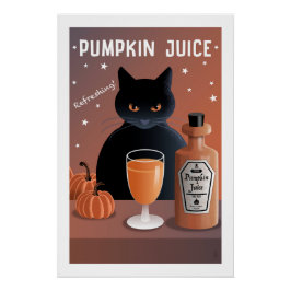 Póster Suco de Abóbora