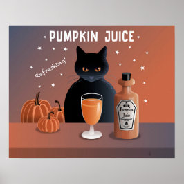 Poster Suco de Abóbora