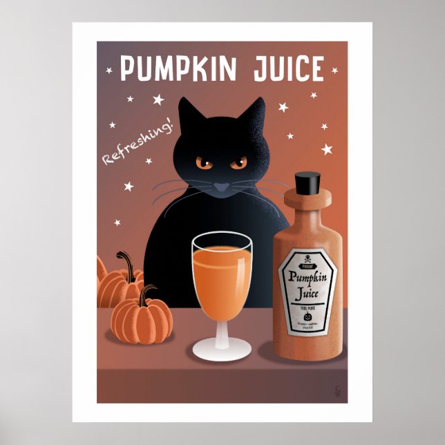 Poster Suco de Abóbora (Frente)