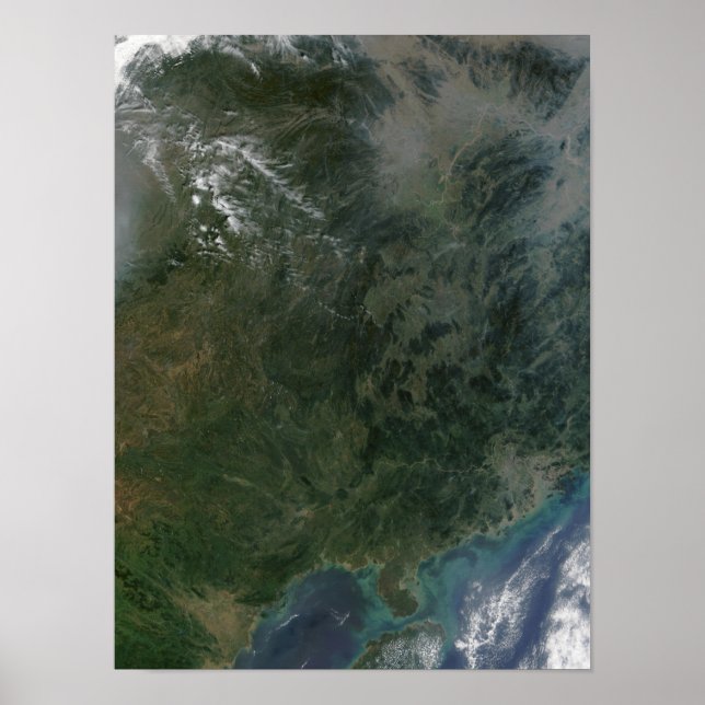 Póster Sudeste da China (Frente)