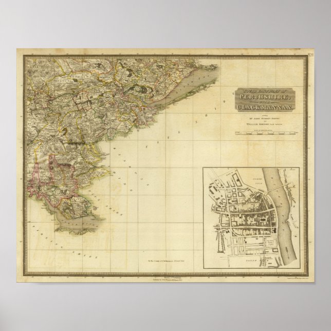 Póster Sudeste Perthshire (Frente)