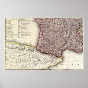 Póster Sudoeste de France