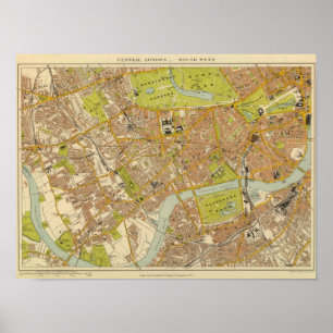 Póster Sudoeste de Londres