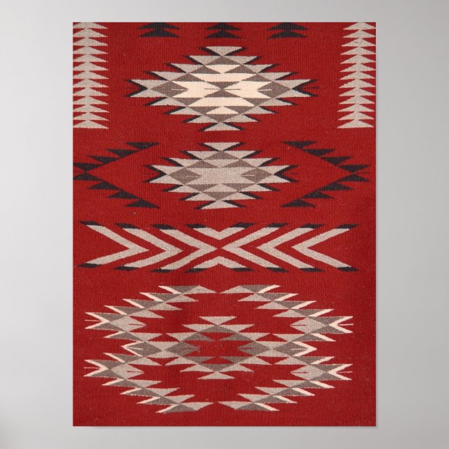 Poster Sudoeste Índio Americano Nativo (Frente)