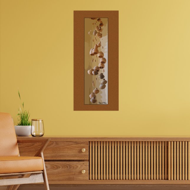 Póster Sudoeste Terra Cotta Wind Chime (Sala de Estar 2)