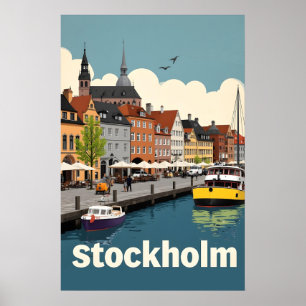 Poster Suecia de Estocolmo