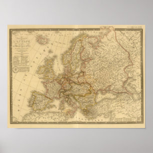 Póster Suecia, Noruega, e Demark