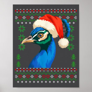 Poster Suéter de Natal Feio da Ervilha de Natal