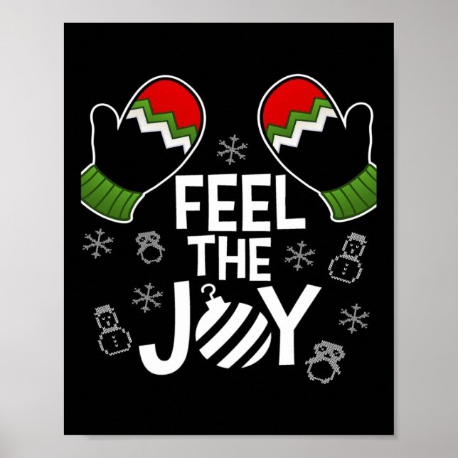 Poster Suéter Feio de Natal  (Frente)