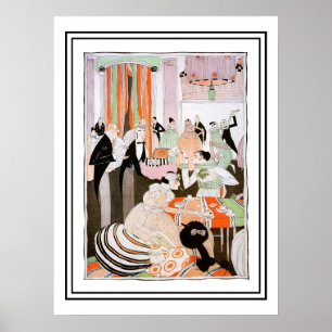 Póster Suffragettes da ilustração do compartimento do