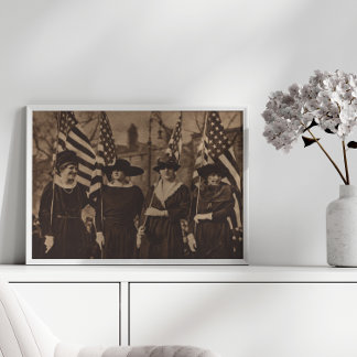 Poster Suffragettes em Desfile