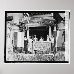Poster Suffragettes Vintage