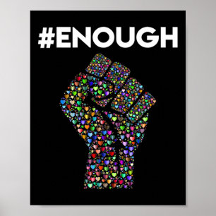 Poster Suficiente Resistência À Paz Firme Amor À Violênci