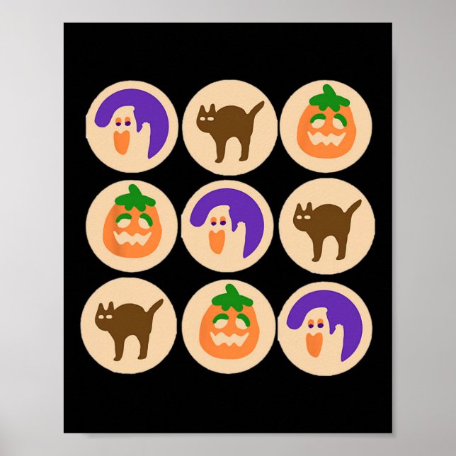 Poster Sugar Cookie Halloween Merch (Frente)