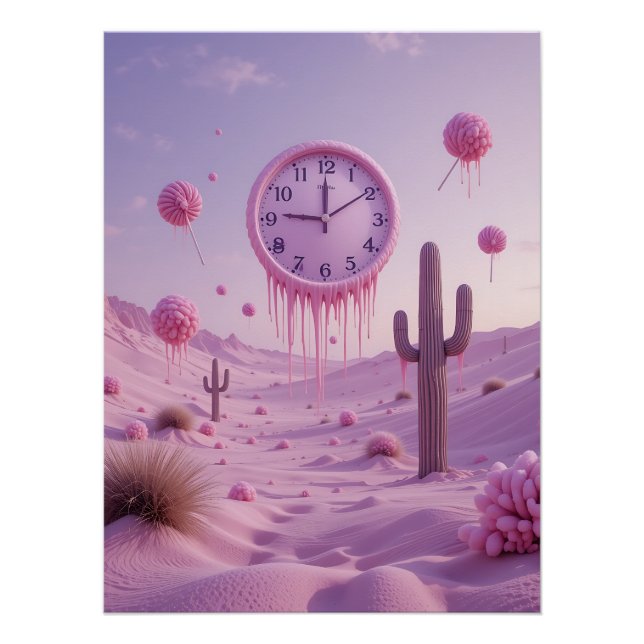 Póster Sugar Dreams: Surreal Desert (Frente)