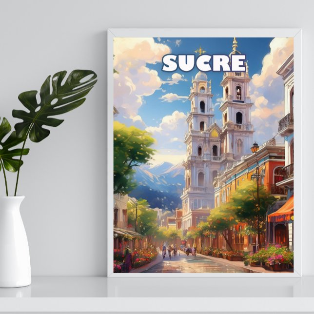 Poster Sugar, perched in the Andes (Criador carregado)