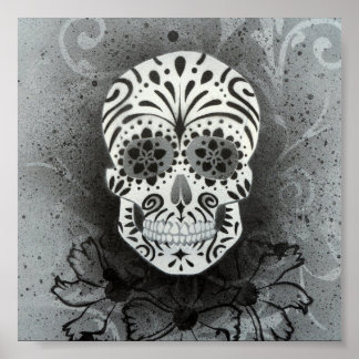 Póster sugarskull