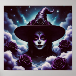 Poster SugarSkullWitch