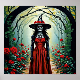 Poster SugarSkullWitch