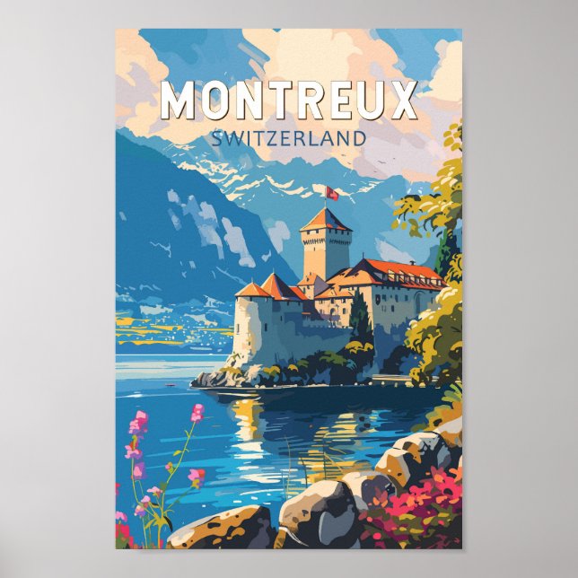 Poster Suiça Art em MONux (Frente)