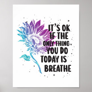 Poster Suicide Prevention Awareness Purple And Teal