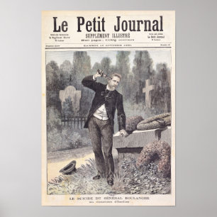 Póster Suicídio do General Georges Ernest