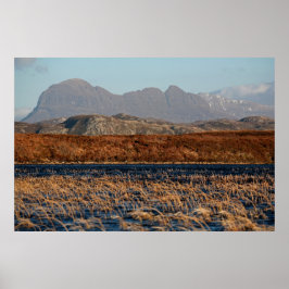 Póster Suilven, Assynt, Highlands da Escócia