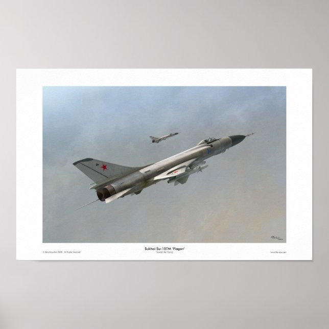 Póster Sukhoi Su-15TM (Frente)