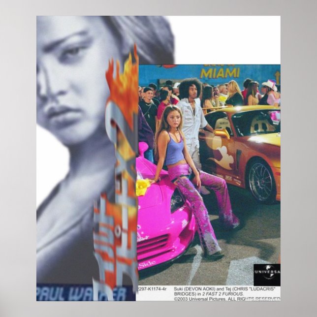 Poster Suki 2fast (Frente)