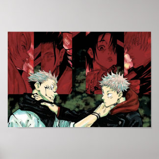 Poster sukuna and itadori