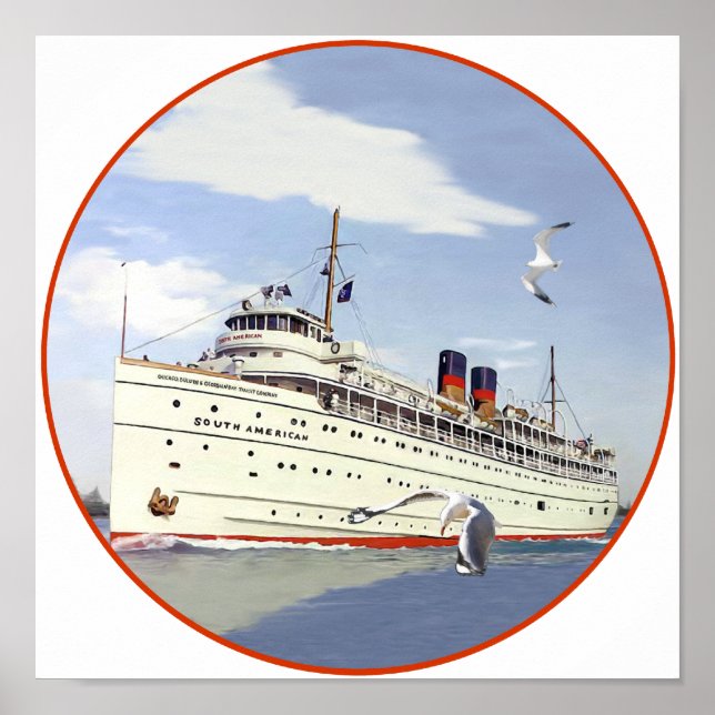 Póster Sul-Americano (Frente)